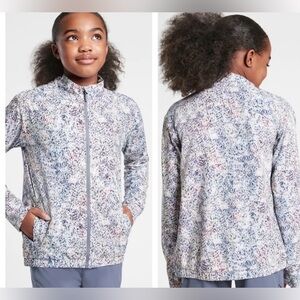 Athleta girl ice storm full zip jacket XXL  extra extra large 16